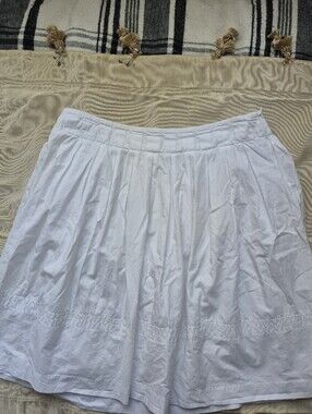 Gap White Cotton Skirt 10